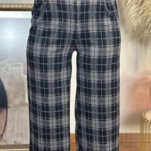 Pantalón Recto Paño Gales