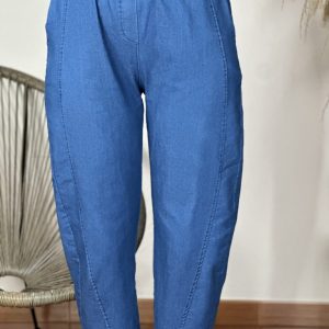 Pantalón Ballon Denim Azul