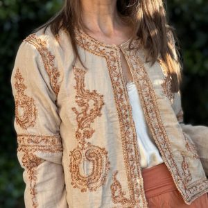 Chaqueta Boho Camel