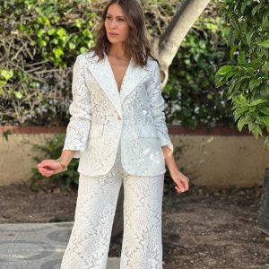 Conjunto Encaje Blanco